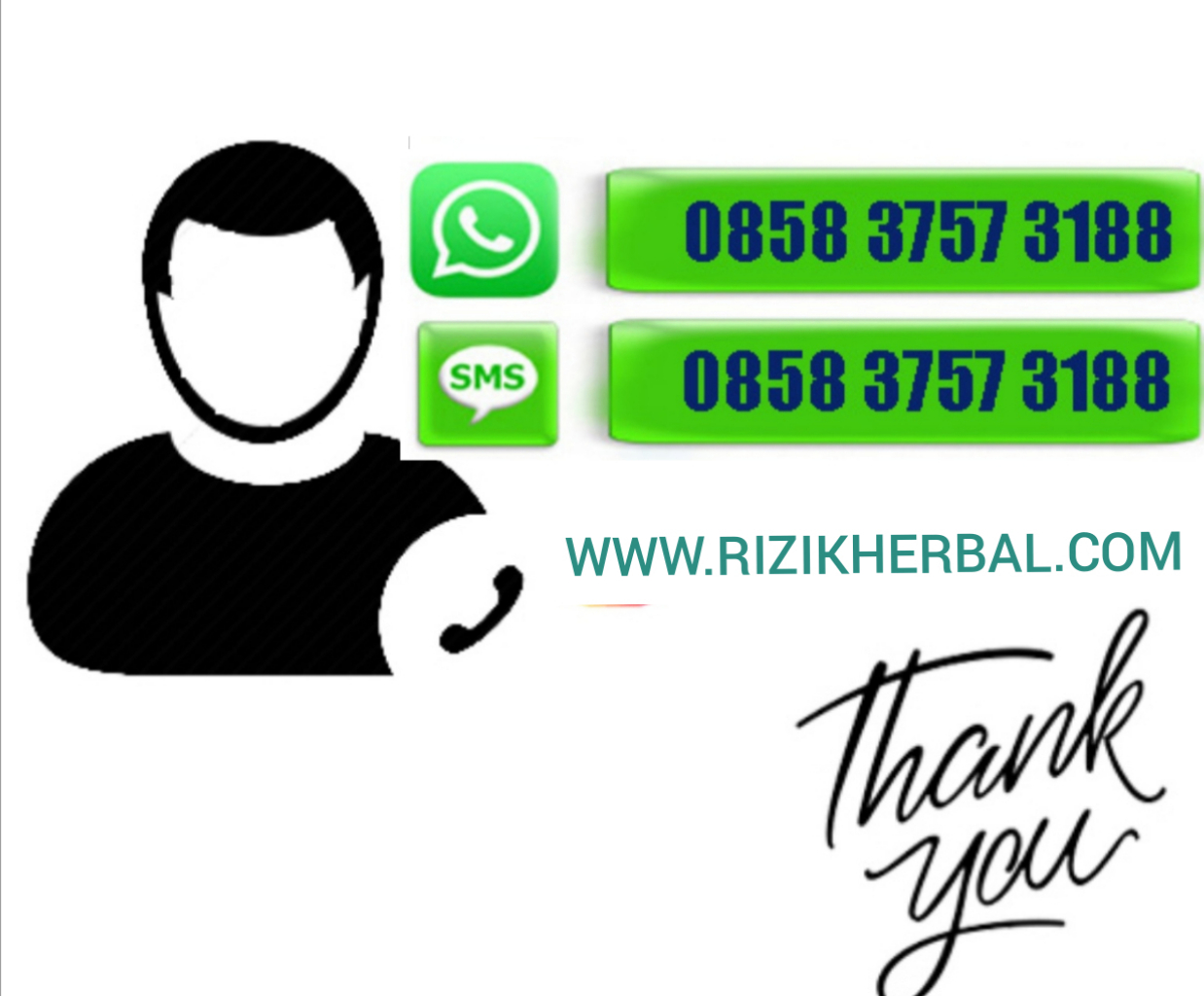 Contact Pemesana produk rizikherbal